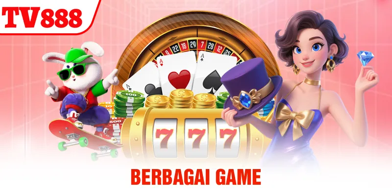 TV888 memiliki berbagai macam permainan