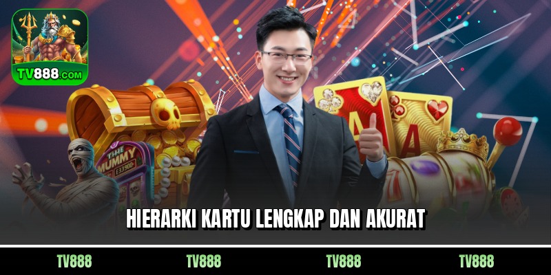 Hierarki kartu lengkap dan akurat