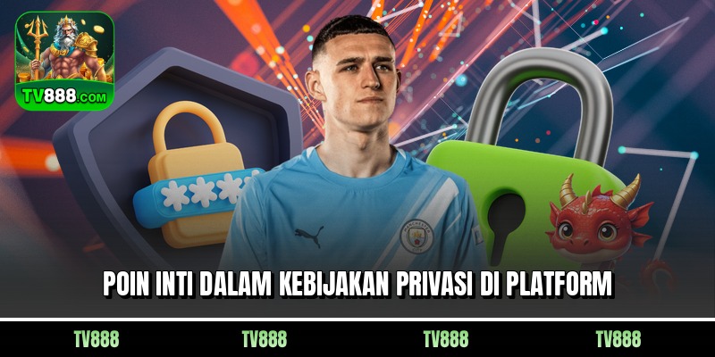 Poin inti dalam kebijakan privasi di platform